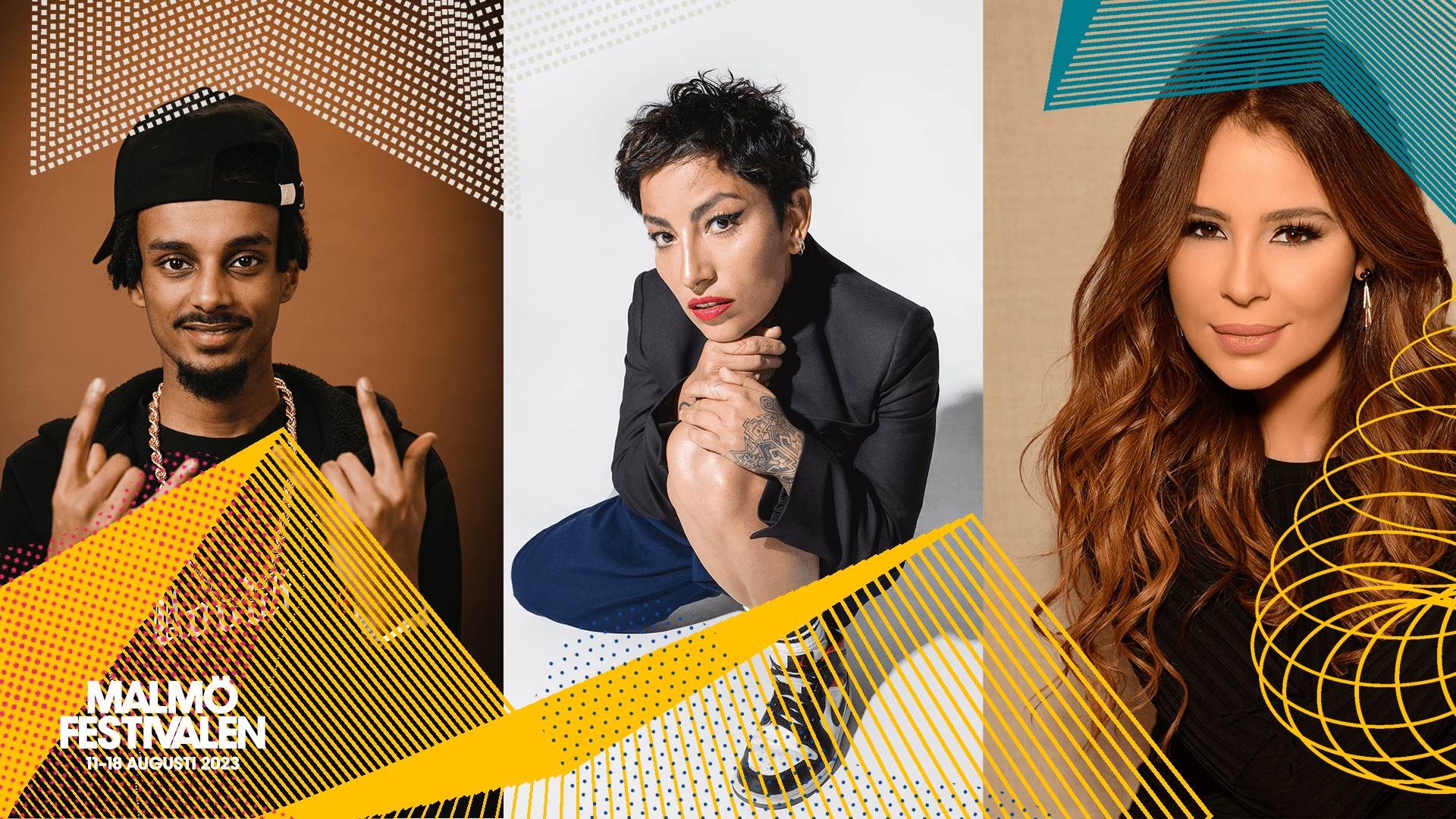Asme, Ana Tijoux, Carole Samaha Malmöfestivalen 2023