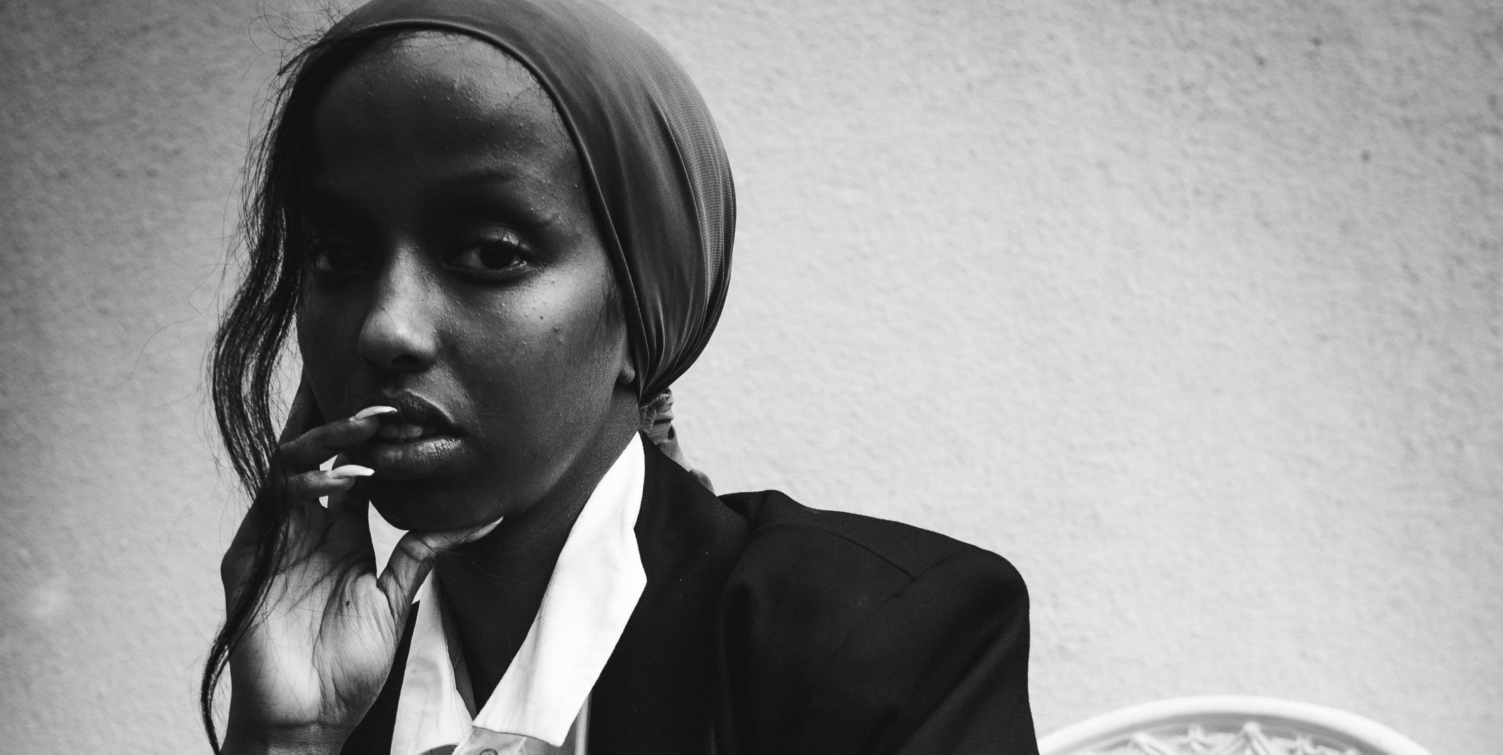 Poeten och spoken word-artisten Faysa Idle.