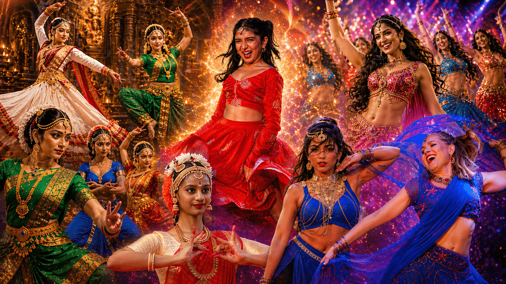Goddesses in motion